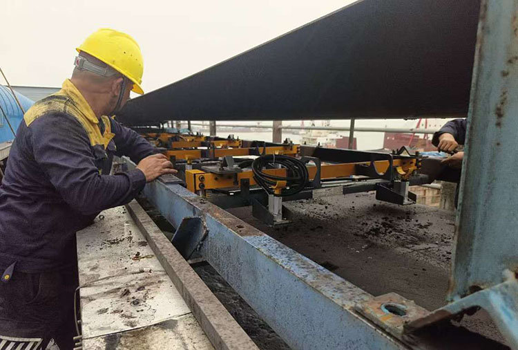 海南八所港务有限责任公司高精度皮带秤案例 高精度皮带秤